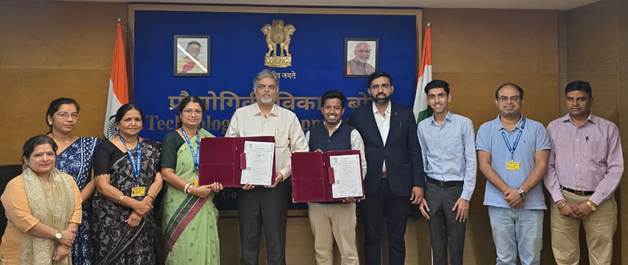 TDB-DST Signs ₹116 Crore Agreement with Manastu Space to Advance Indigenous Green Propulsion Technology TDB-DST Signs ₹116 Crore Agreement with Manastu Space to Advance Indigenous Green Propulsion Technology